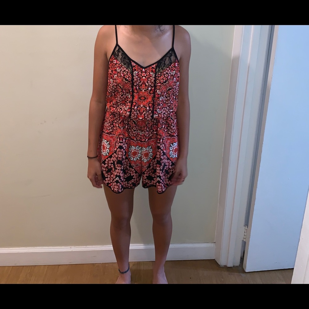 Muti-Colored Romper